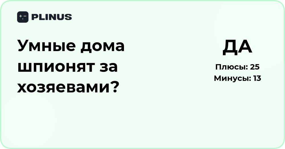 Умные дома шпионят за хозяевами? Подробный анализ и выводы
