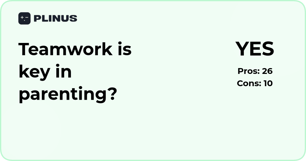 Is teamwork the key to successful parenting? Comprehensive analysis