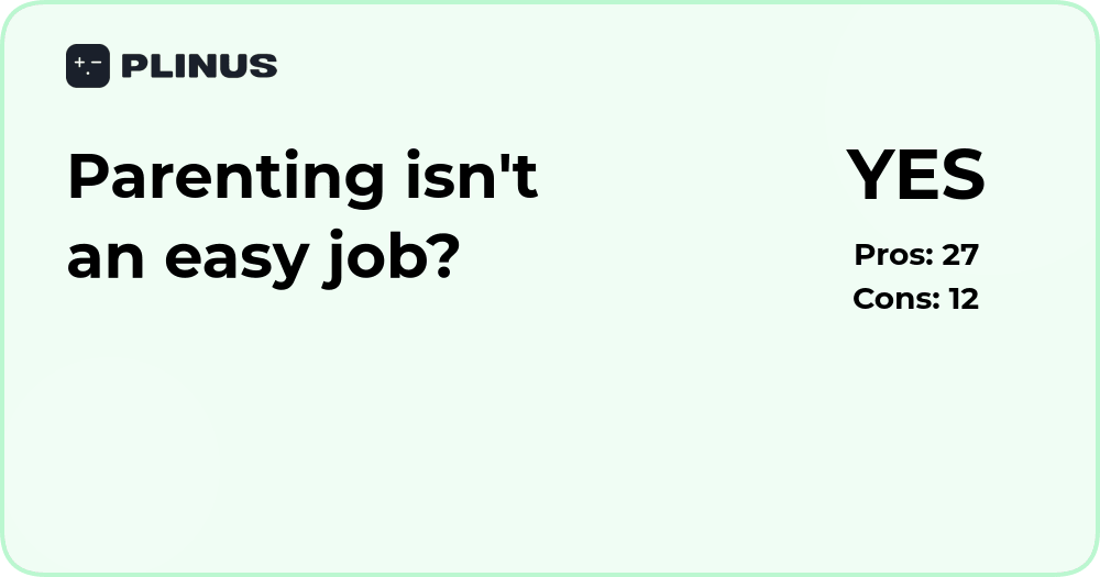 Parenting isn't an easy job? In-depth analysis and insights