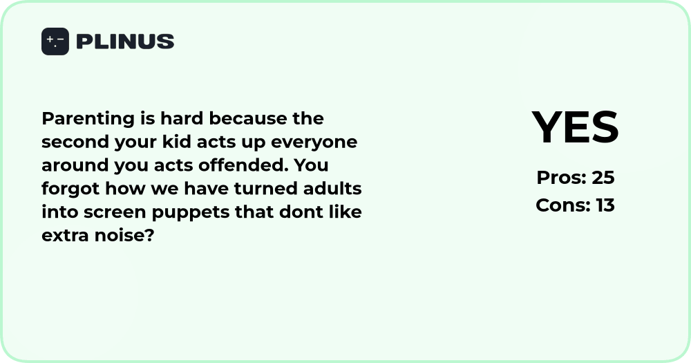 Parenting is hard: analyzing social reactions and modern tolerance