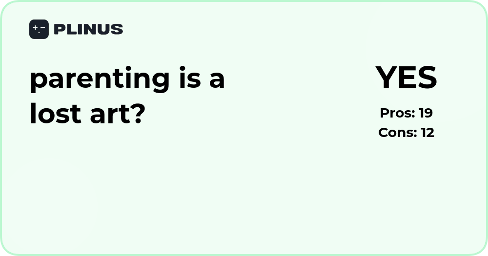 Is parenting a lost art? Modern challenges and solutions