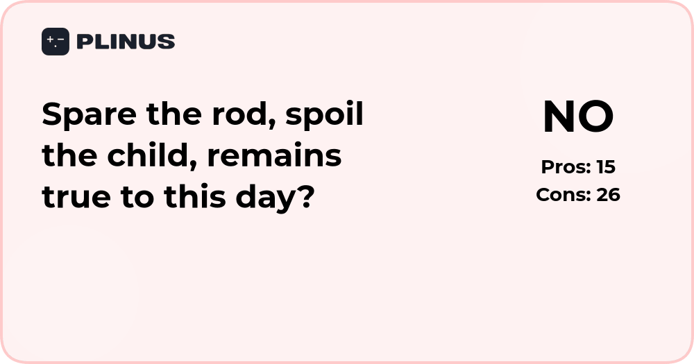 Актуальна ли сегодня пословица «Пожалеешь розгу — испортишь ребёнка»?