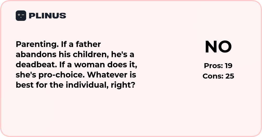 Parenting double standards: analyzing gender bias in responsibility