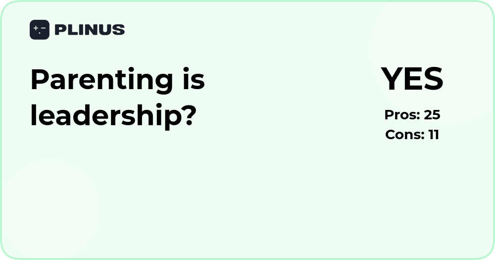 Parenting is leadership? Exploring the link between raising and leading